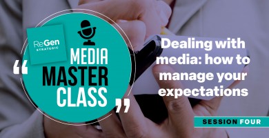 Managing media expectations